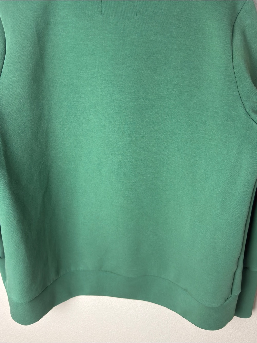 Addison Bay Polished Double Knit Zip Everyday Pullover - Picture 8 of 8